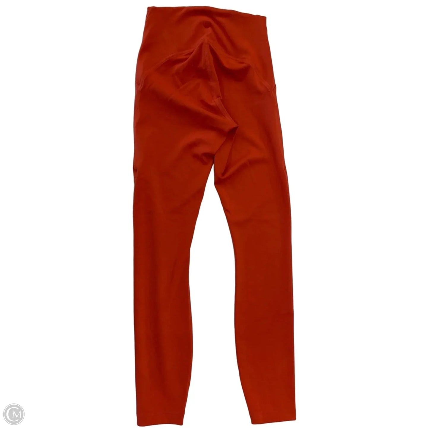 Athletic Leggings By Lululemon In Orange, Size: Xs