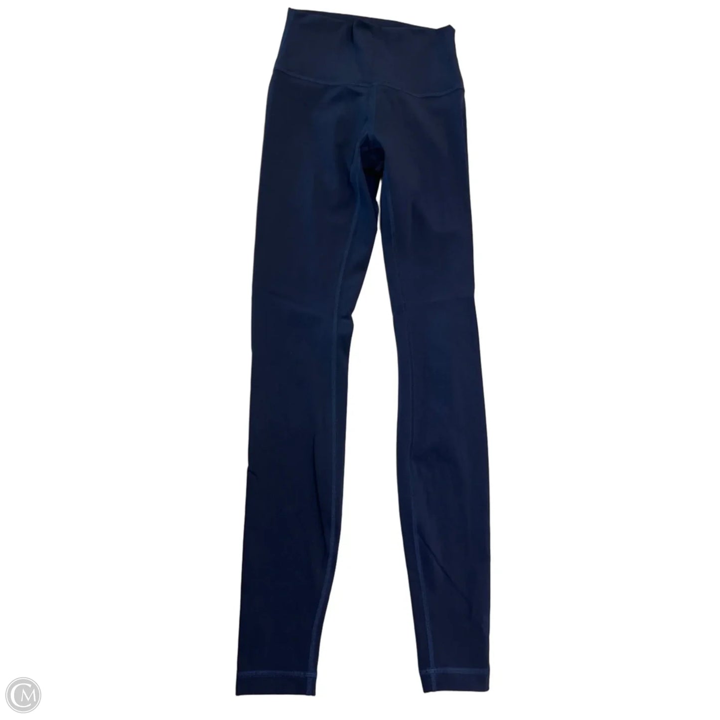 Athletic Leggings By Lululemon In Navy, Size: Xs