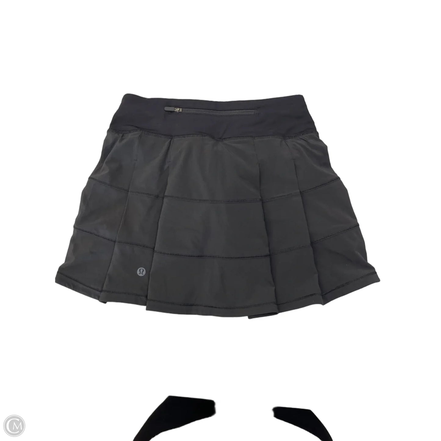Athletic Skort By Lululemon In Black, Size: Xs
