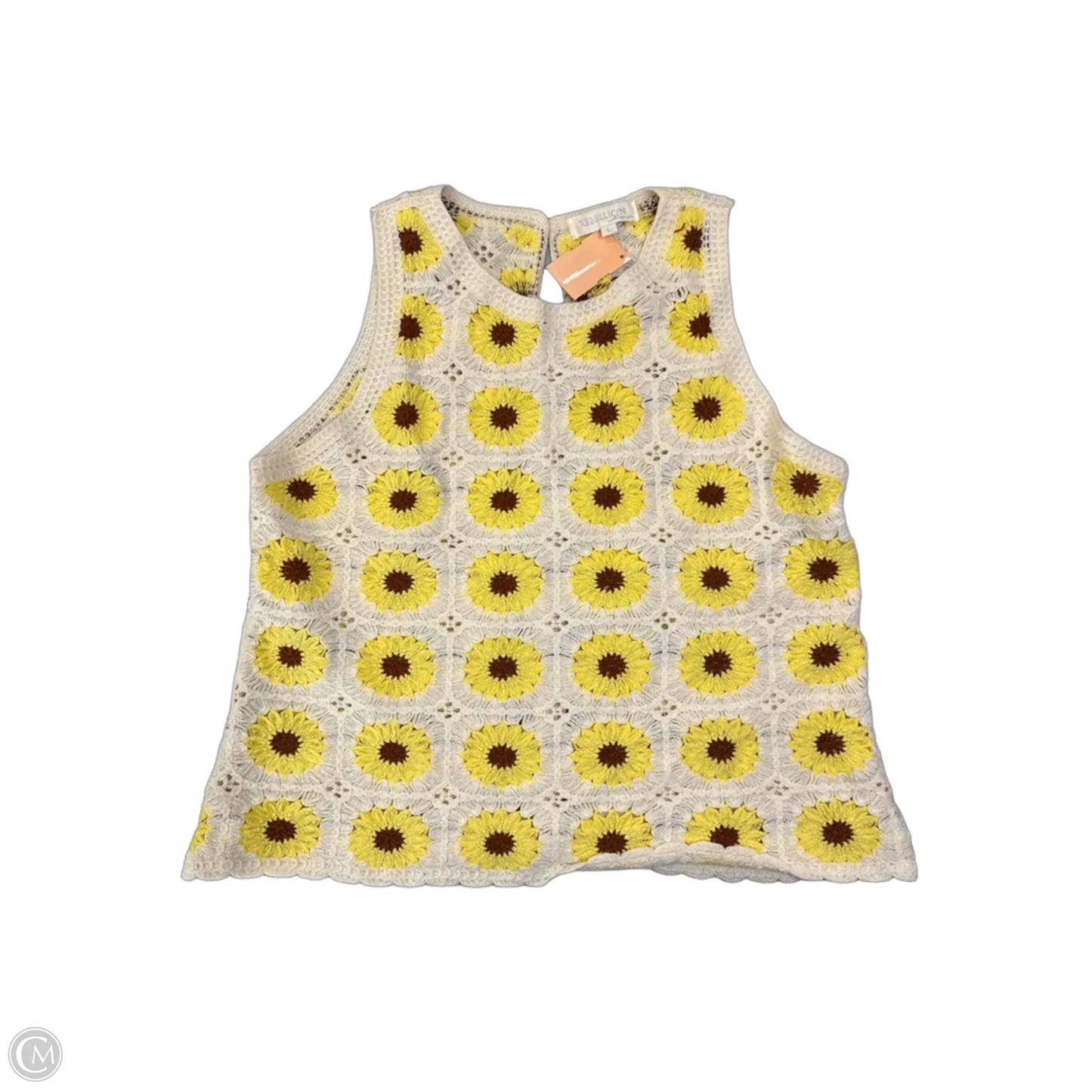 Tank Top By Rebellion In Yellow, Size: L