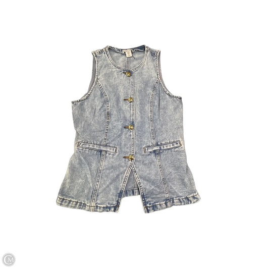 Vest Other By Sincerely Jules In Blue, Size: M