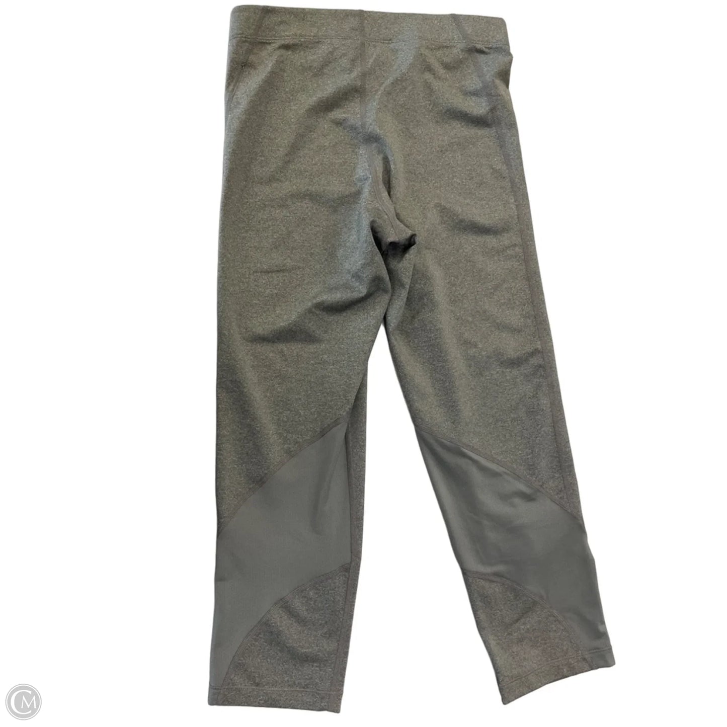 Athletic Capris By Nike In Grey, Size: M