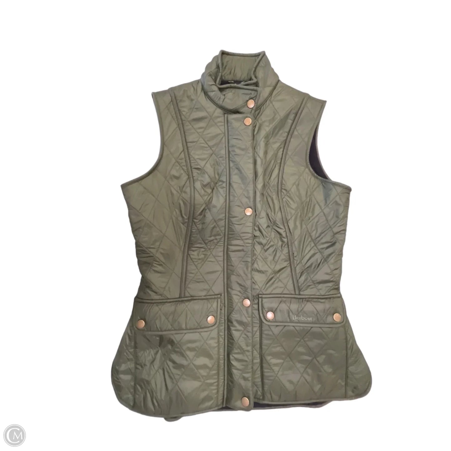 Vest Puffer & Quilted By Barbour In Green, Size: S