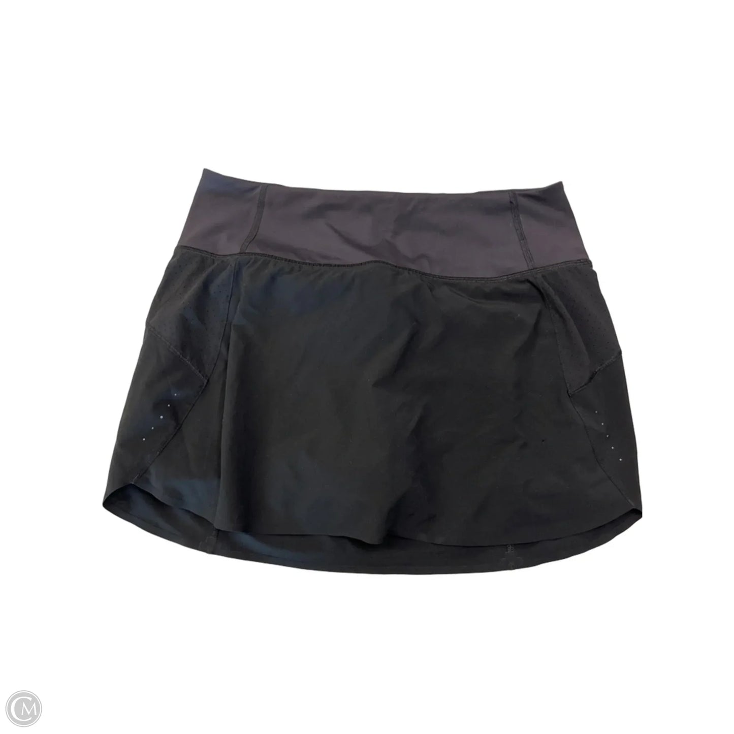 Athletic Skort By Athleta In Black, Size: S