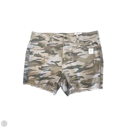 Shorts By Time And Tru In Camouflage Print, Size: Xl