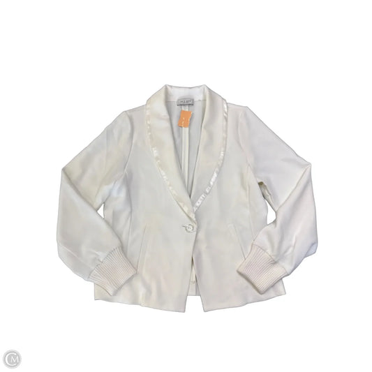 Jacket Other By Clothes Mentor In White, Size: L