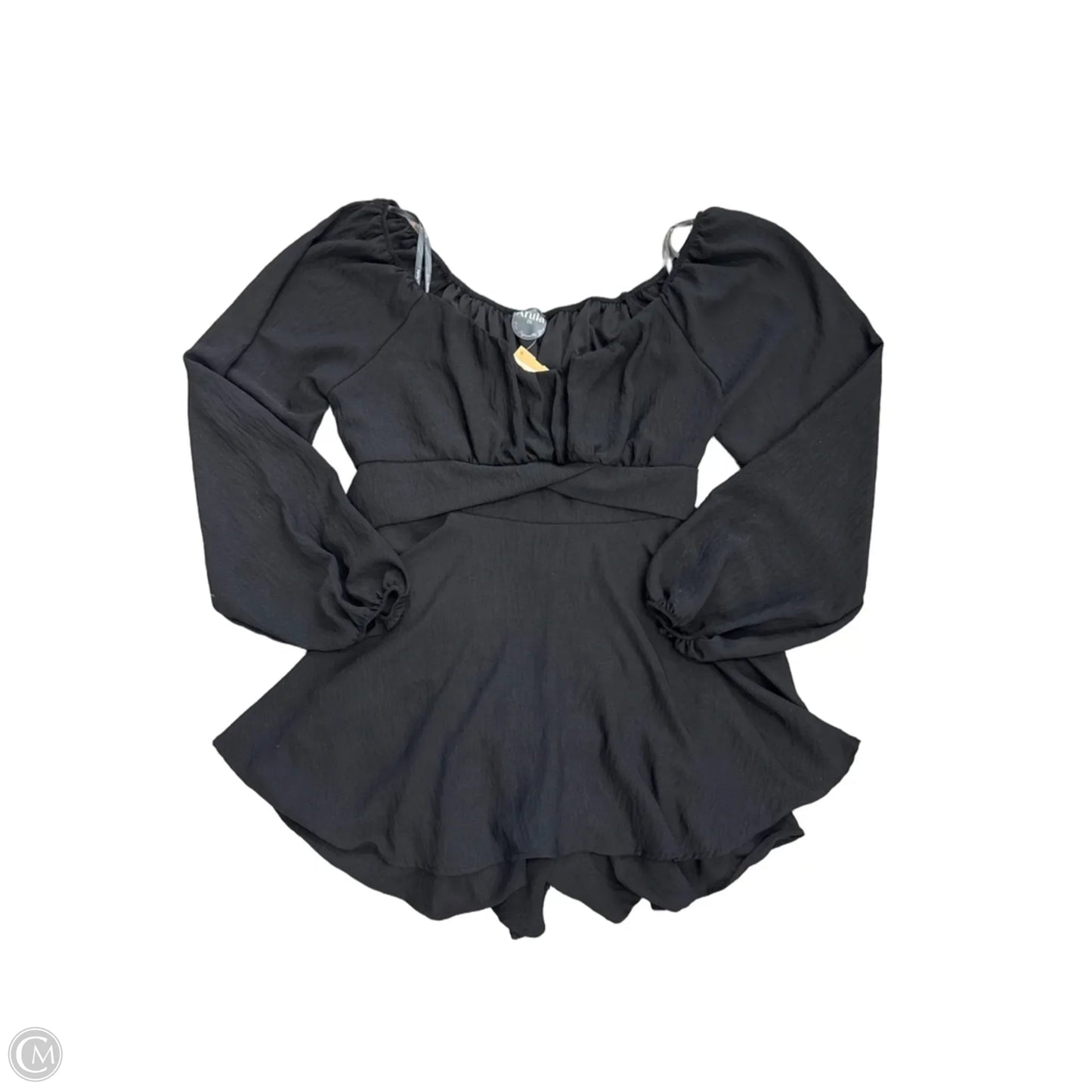Romper By Arula In Black, Size: Xl