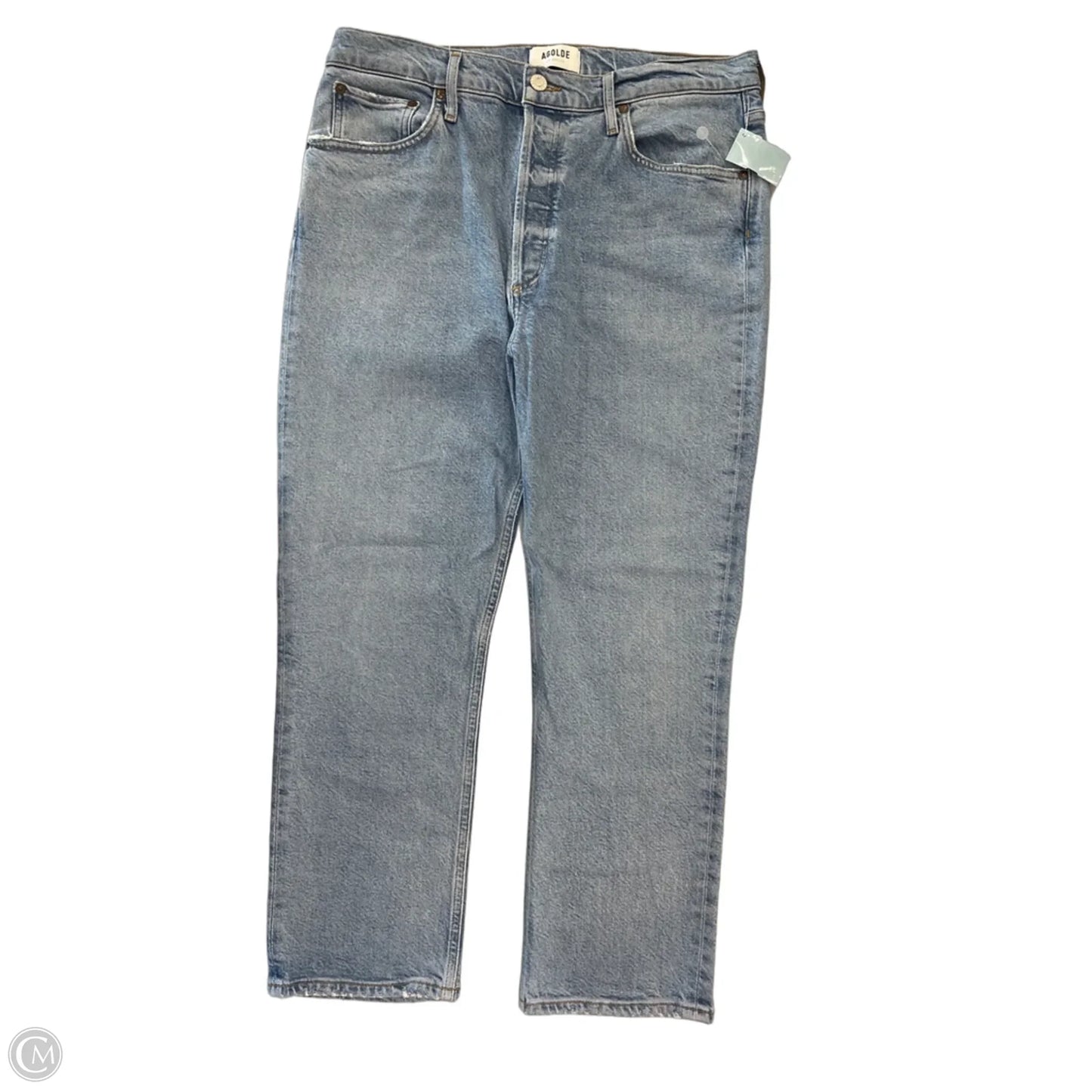 Jeans Boot Cut By Agolde In Blue, Size: M