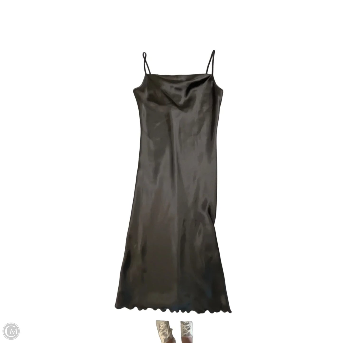 Dress Party Midi By Bebe In Black, Size: S