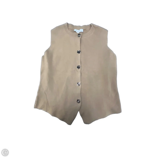 Vest Other By Loft In Tan, Size: L