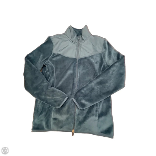 Jacket Fleece By Danskin In Blue, Size: S