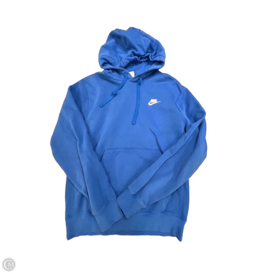 Sweatshirt Hoodie By Nike In Blue, Size: Xs