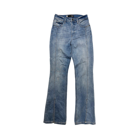 Jeans Straight By Kut In Blue Denim, Size:2