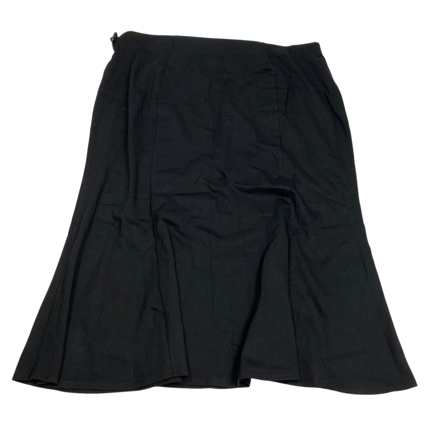 Skirt Midi By Ava & Viv In Black, Size:3X