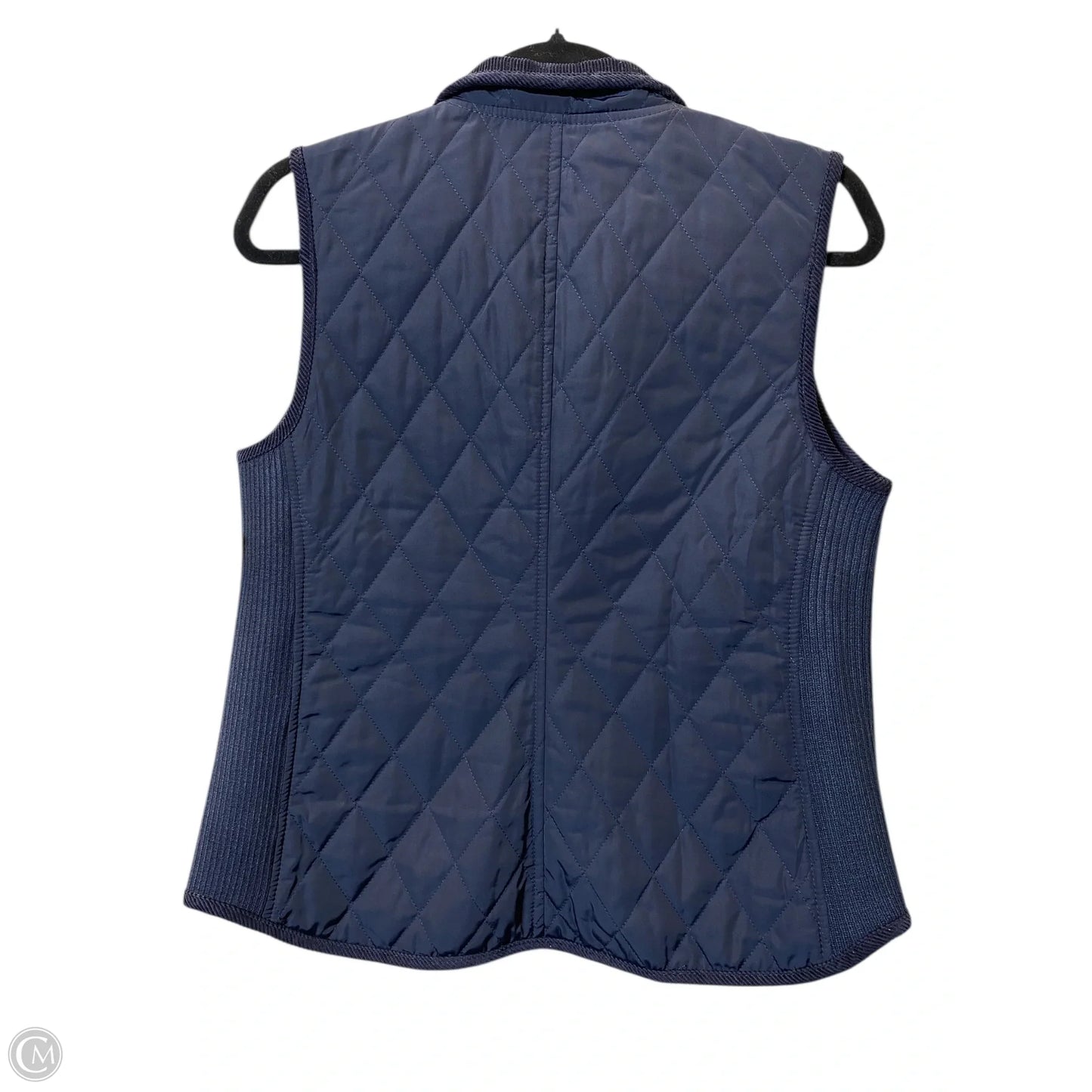 Vest Puffer & Quilted By Talbots In Navy, Size: S