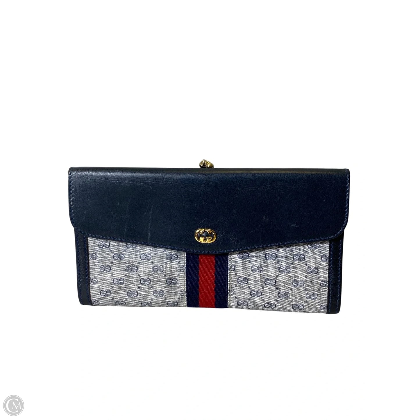 Wallet Luxury Designer By Gucci, Size: Large