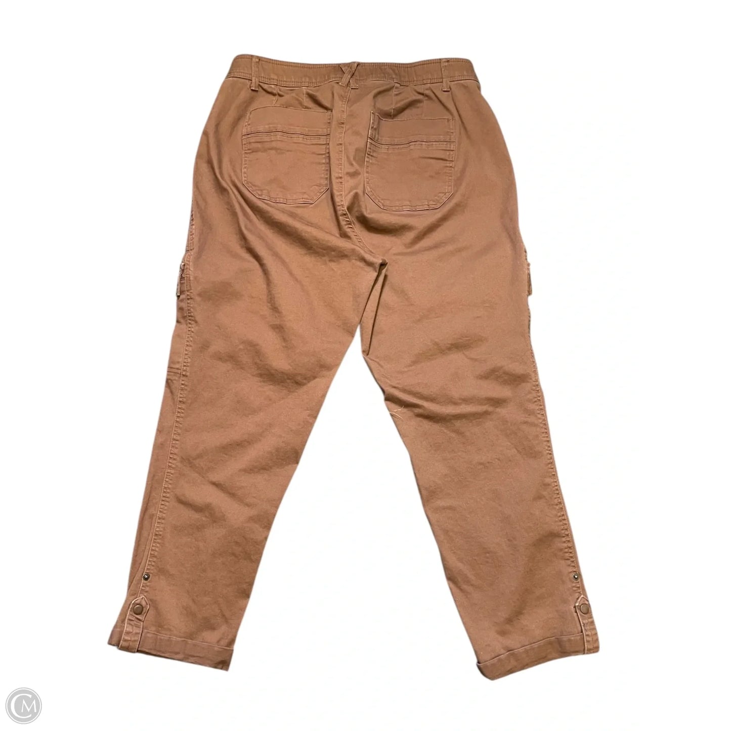 Jeans Cropped By Democracy In Brown, Size: 14