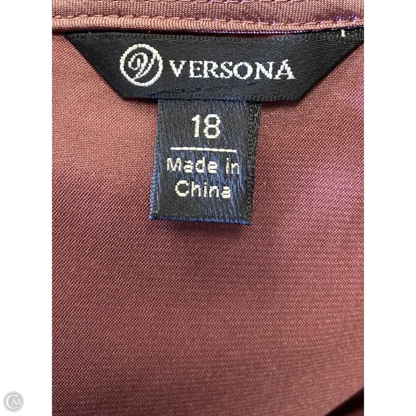 Jumpsuit By Versona In Purple, Size: 18