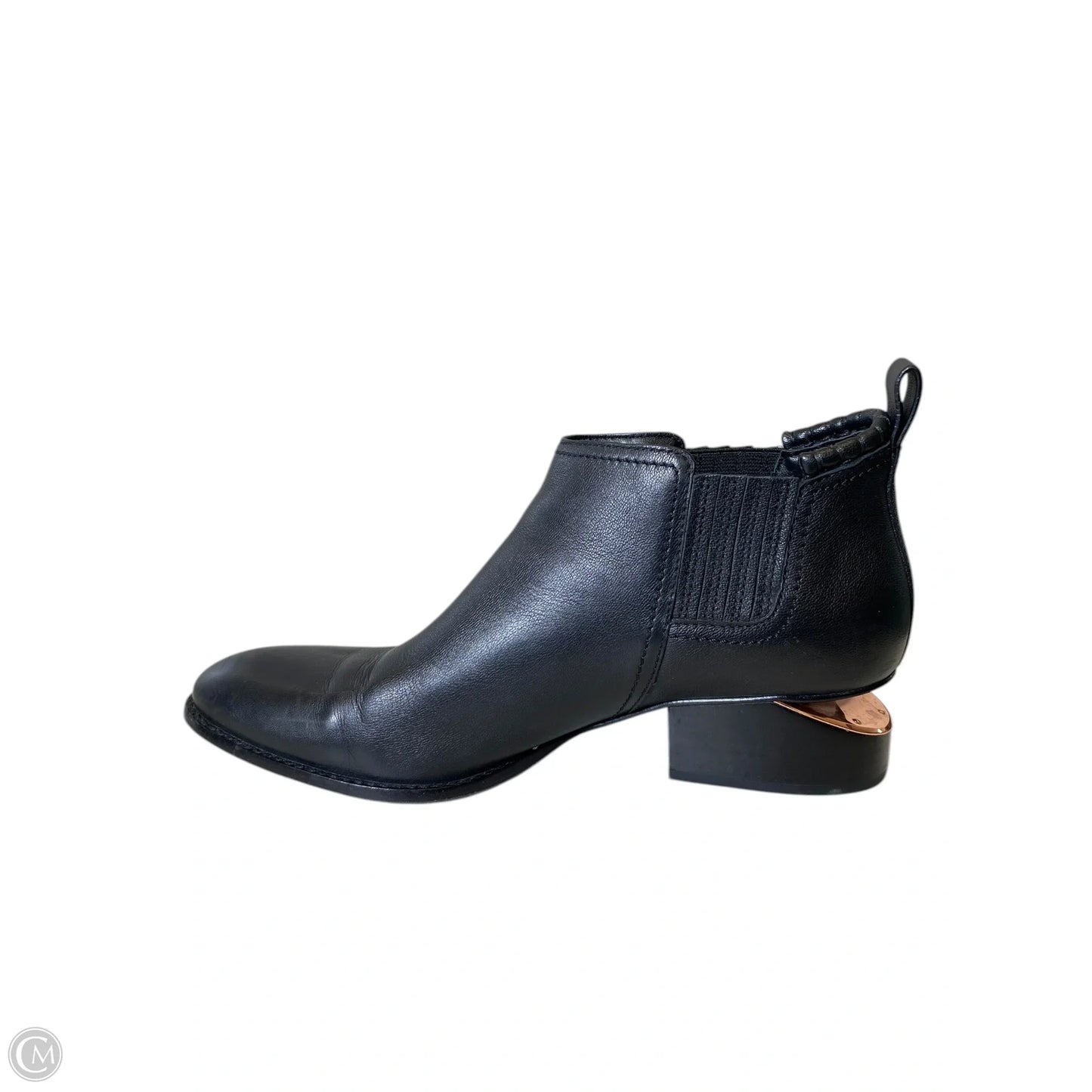 Boots Luxury Designer By Alexander Wang In Black, Size: 9.5