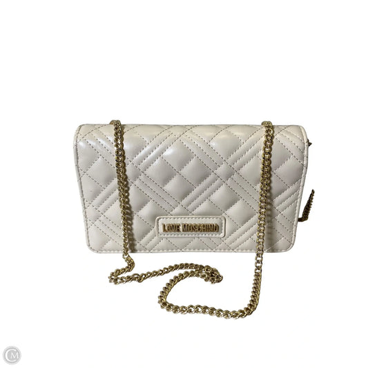 Crossbody Luxury Designer By Moschino, Size: Medium