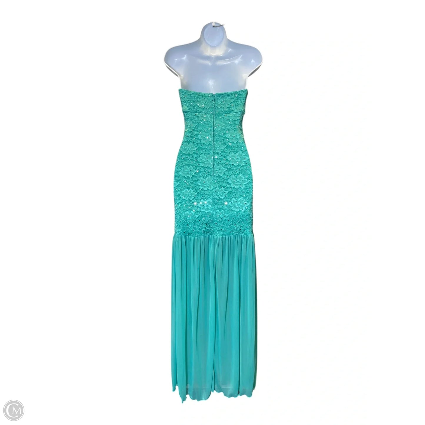 Dress Party Long By Deb In Teal, Size: 6