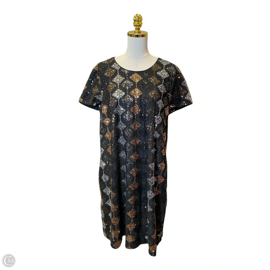 Dress Casual Short By Clothes Mentor In Multi-colored, Size: 18