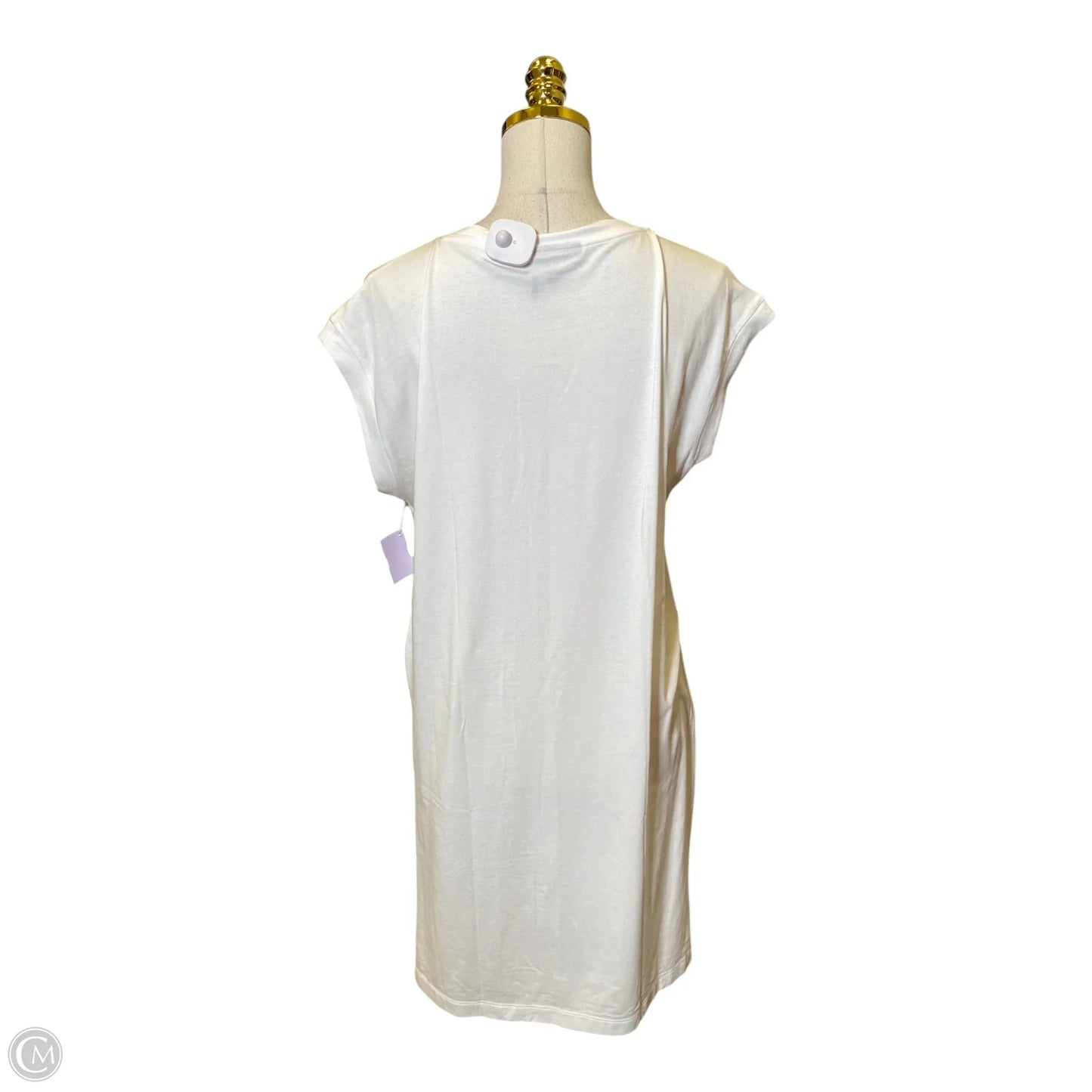 Dress Casual Short By Dkny In White, Size: S