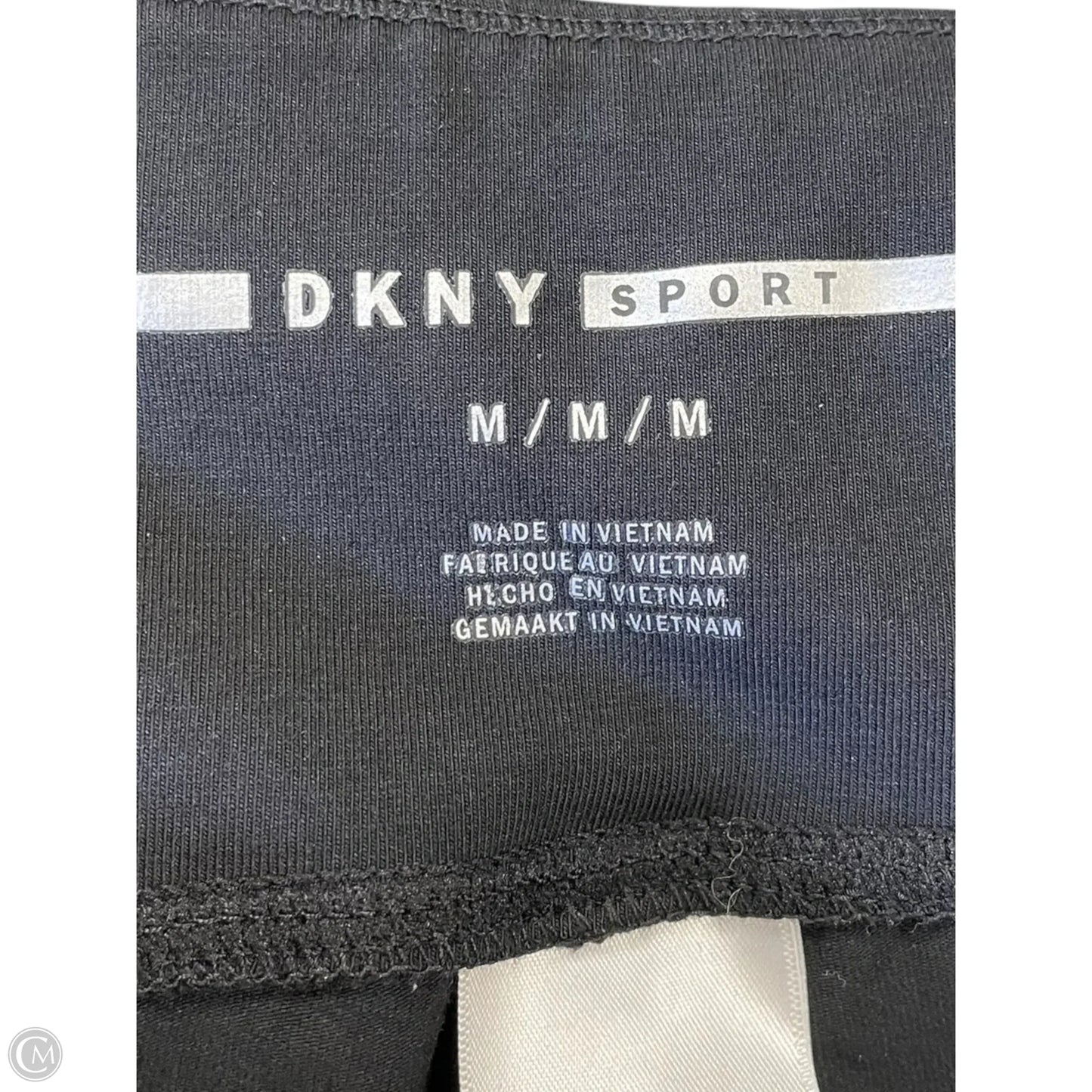Athletic Capris By Dkny In Black, Size: M