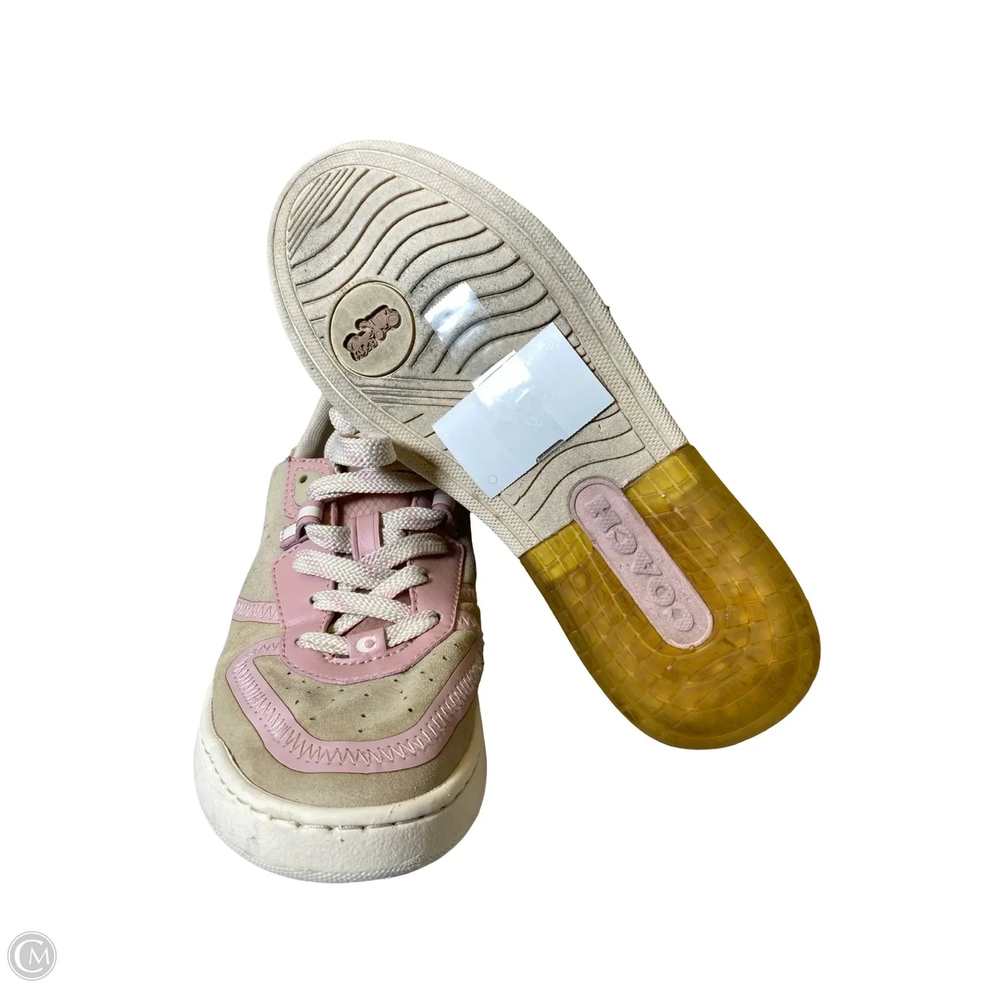 Shoes Designer By Coach In Pink, Size: 7.5