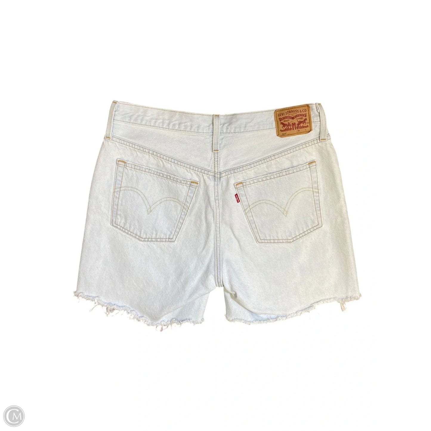 Shorts By Levis In Blue Denim, Size: 12