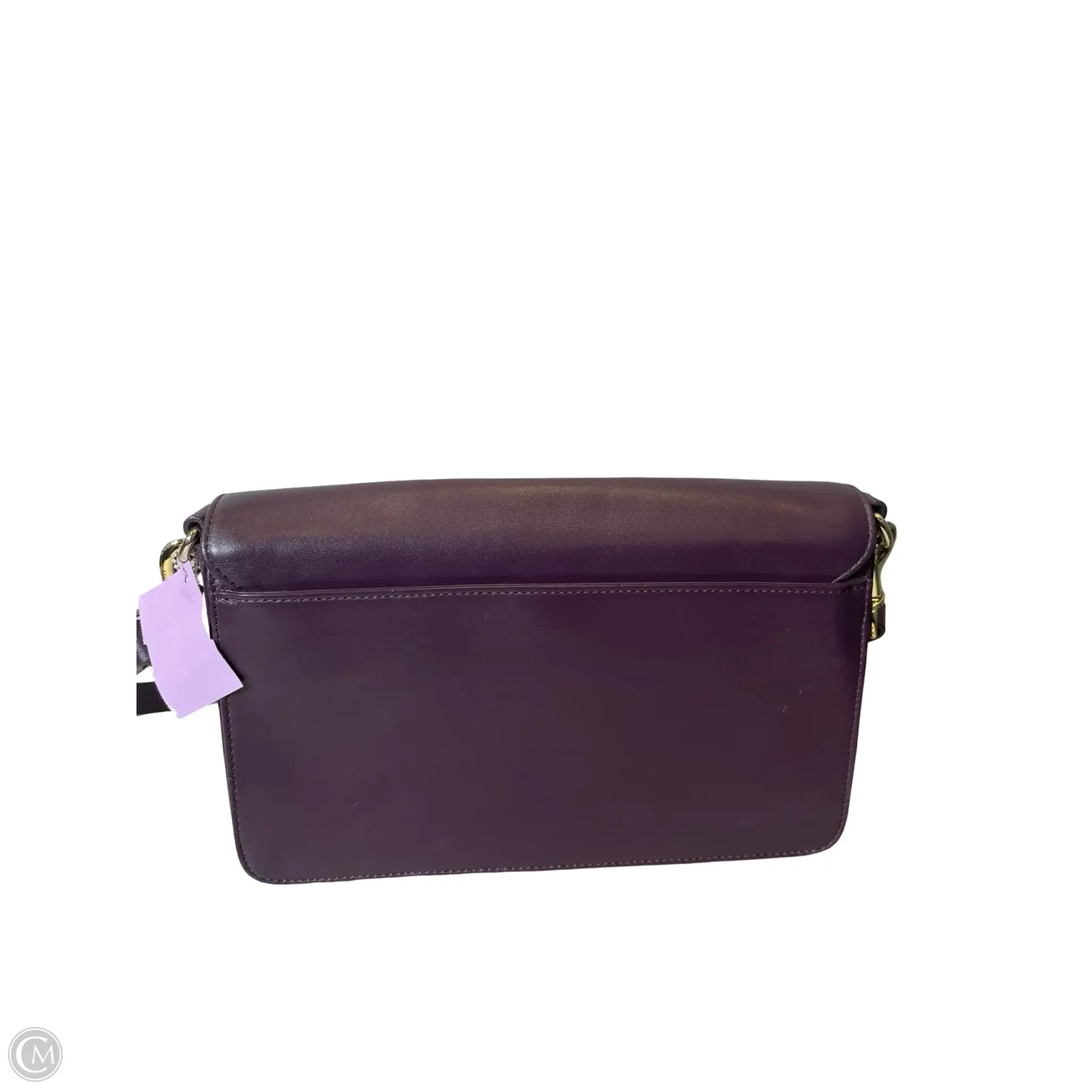 Handbag Leather By Clothes Mentor, Size: Medium