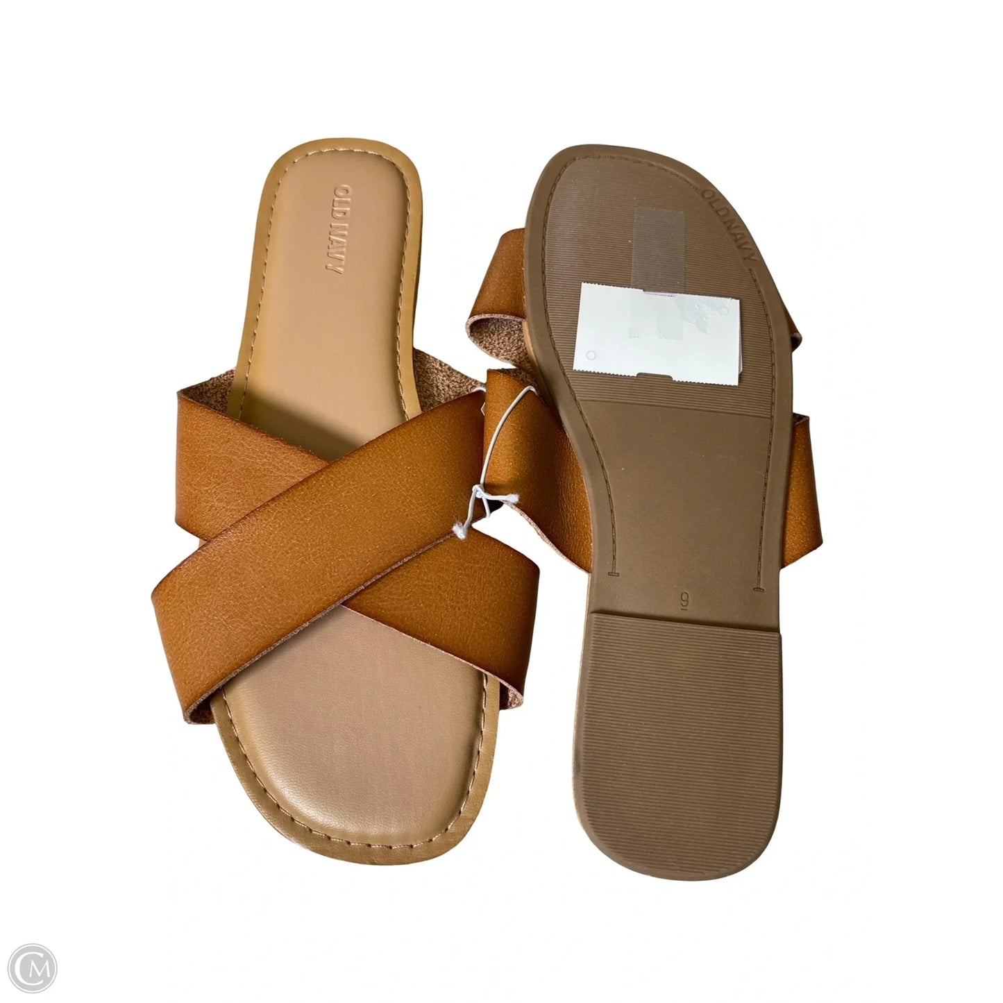 Sandals Flats By Old Navy In Brown, Size: 9