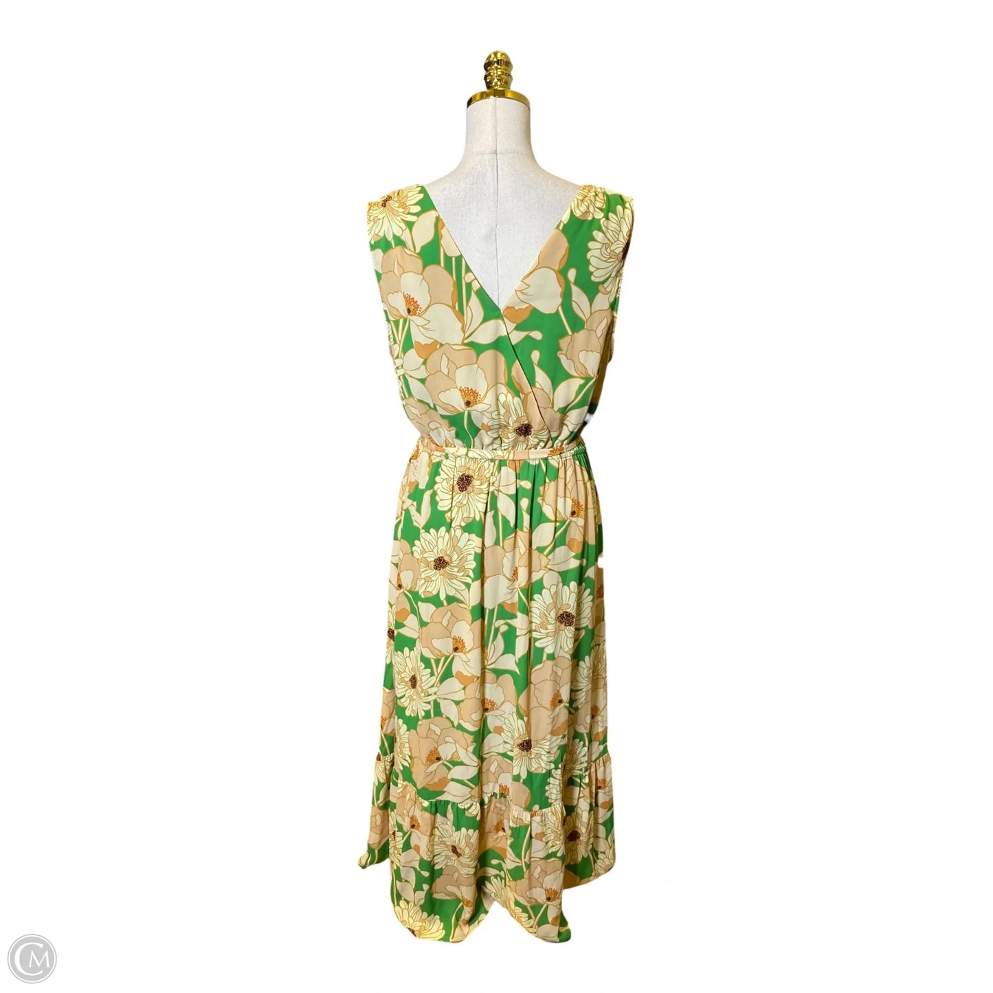 Dress Casual Maxi By Dr2 In Floral Print, Size: Xl