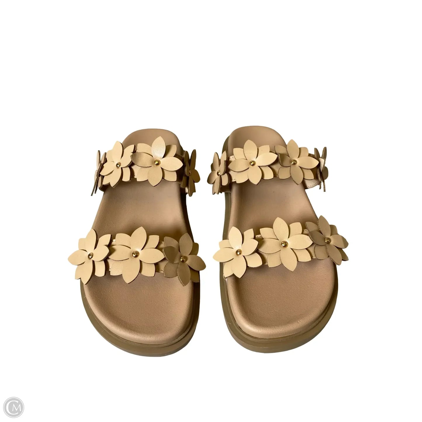 Sandals Flats By Sugar In Beige, Size: 8
