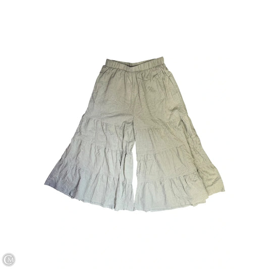 Pants Wide Leg By Clothes Mentor In Green, Size: M