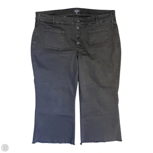 Jeans Wide Leg By Clothes Mentor In Black, Size: 18