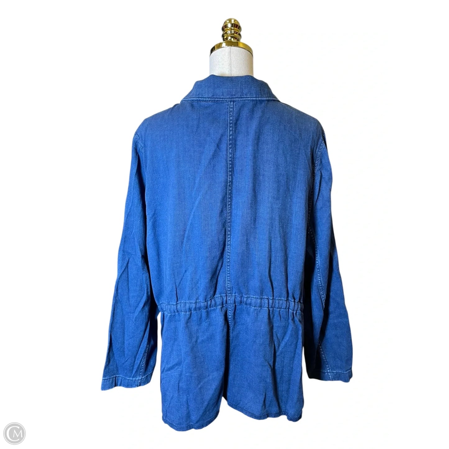 Jacket Denim By Lane Bryant In Blue Denim, Size: 18