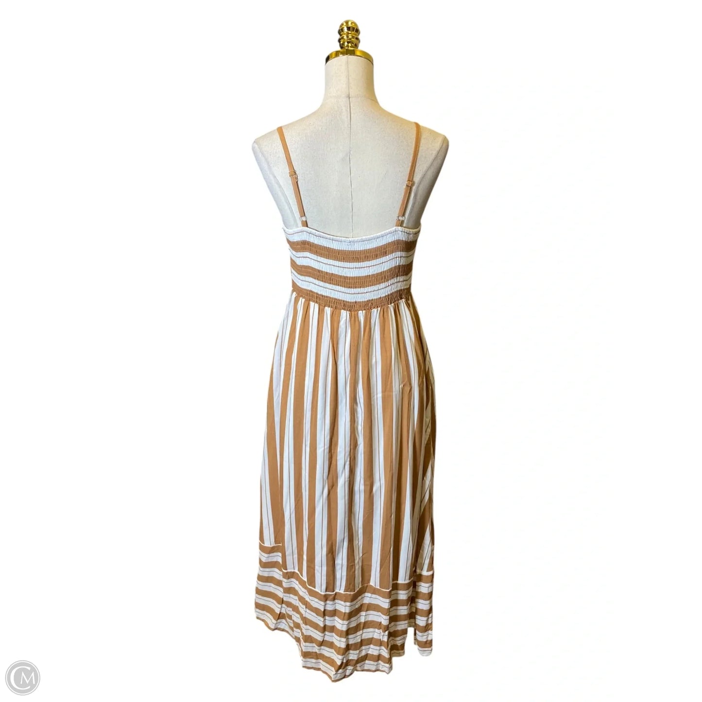 Dress Casual Maxi By Prettygarden In Striped Pattern, Size: M