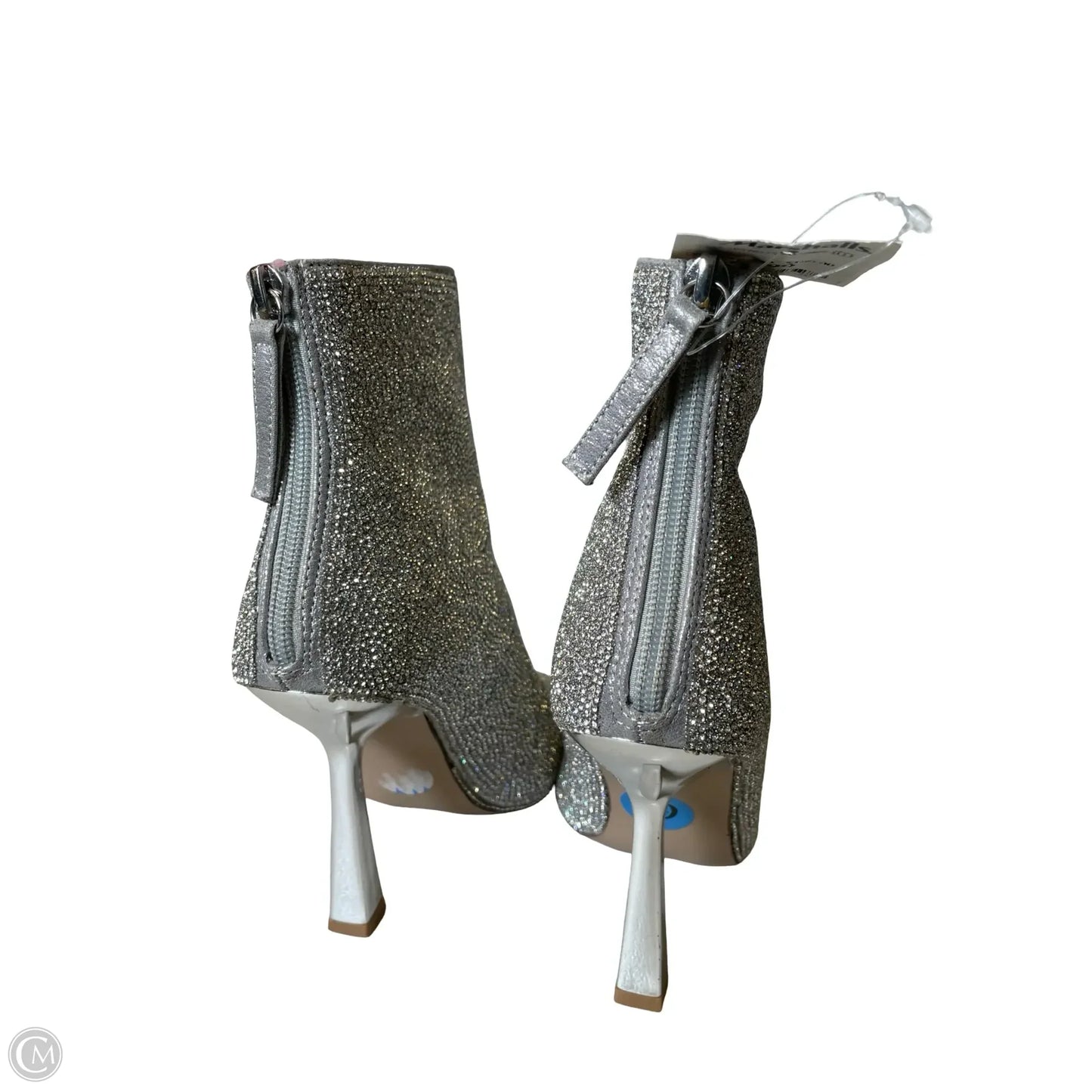 Shoes Heels Stiletto By Steve Madden In Silver, Size: 6.5