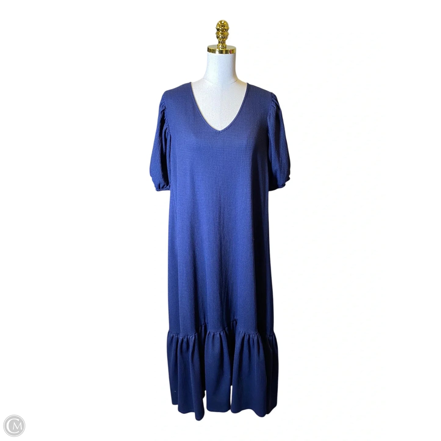 Dress Casual Maxi By Gibson And Latimer In Navy, Size: L