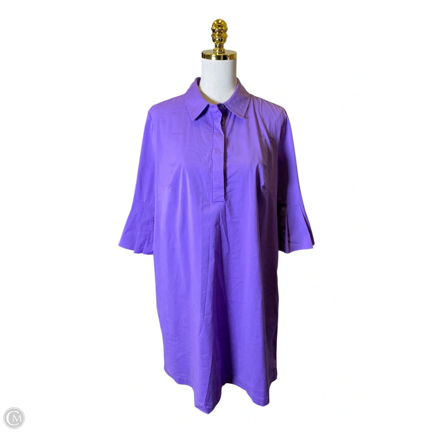 Dress Casual Short By Chicos In Purple, Size: 14