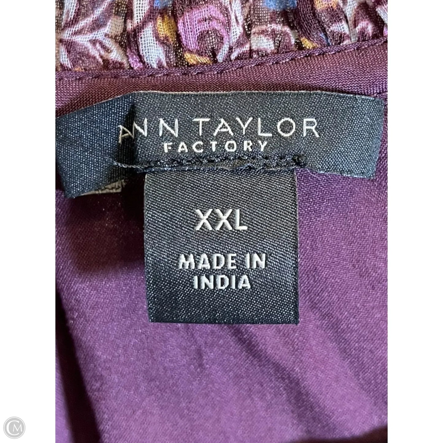 Dress Casual Maxi By Ann Taylor In Floral Print, Size: Xxl
