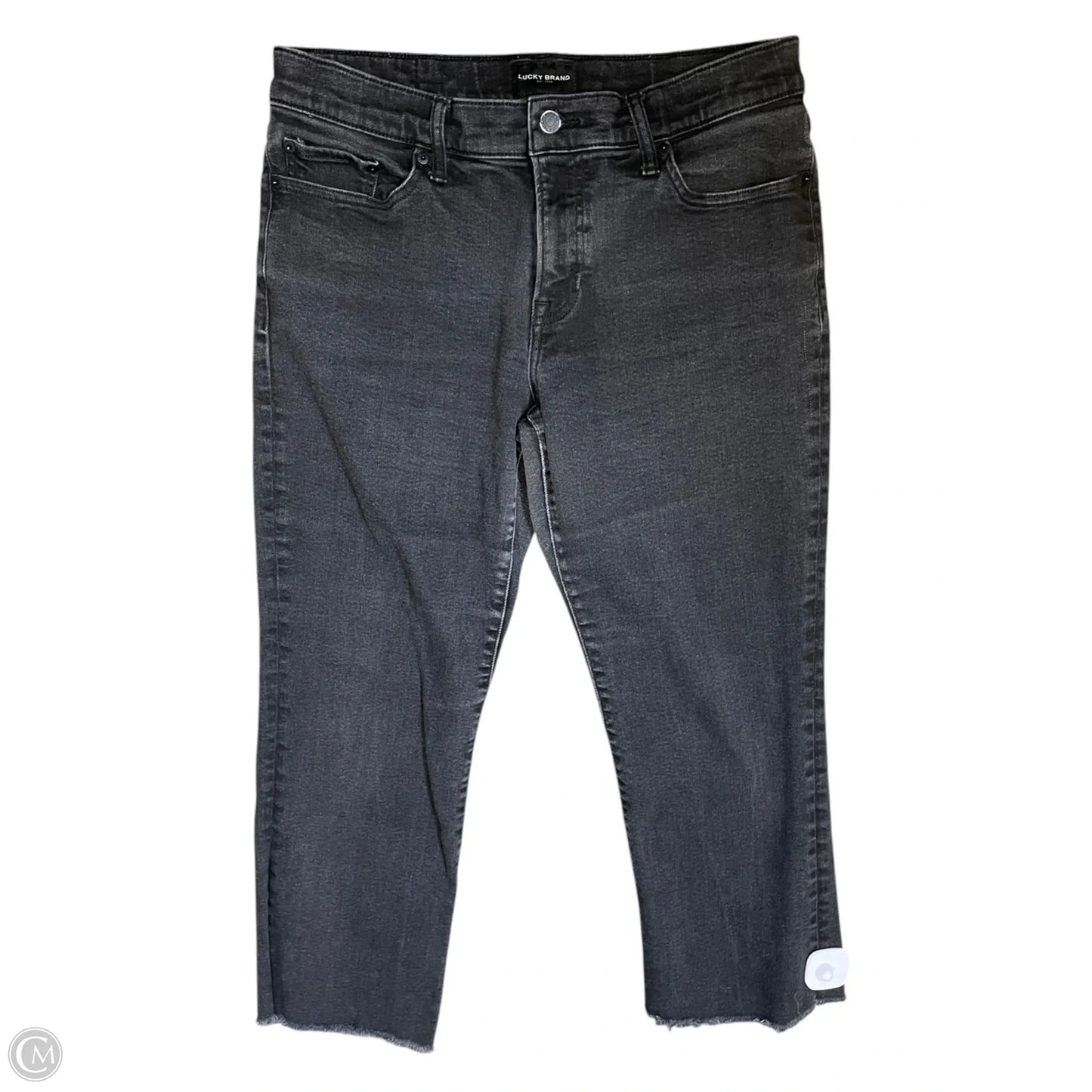 Jeans Straight By Lucky Brand In Grey, Size: 14
