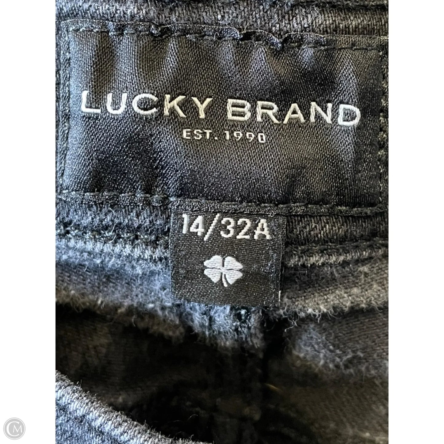 Jeans Straight By Lucky Brand In Grey, Size: 14