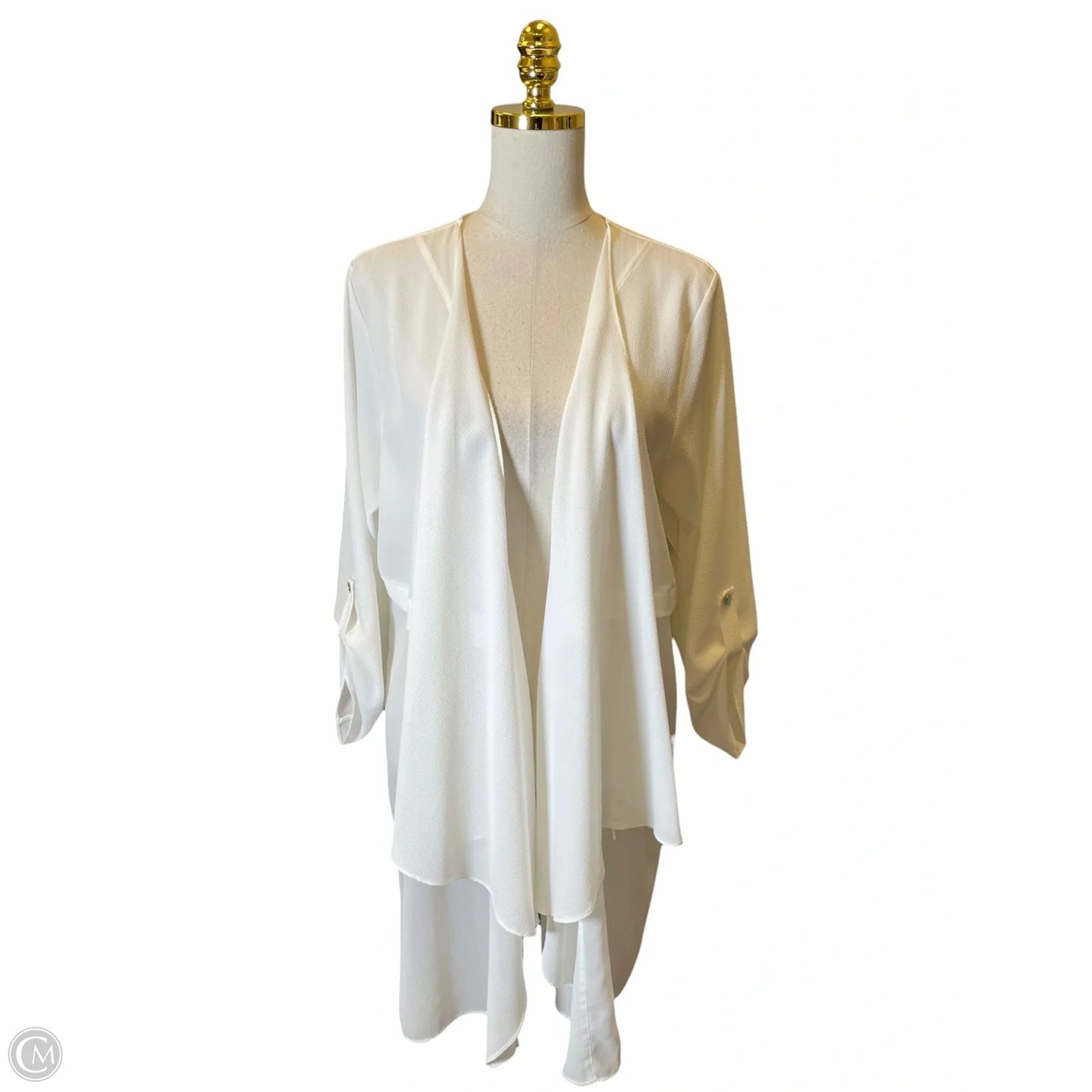 Cardigan By Chicos In White, Size: L