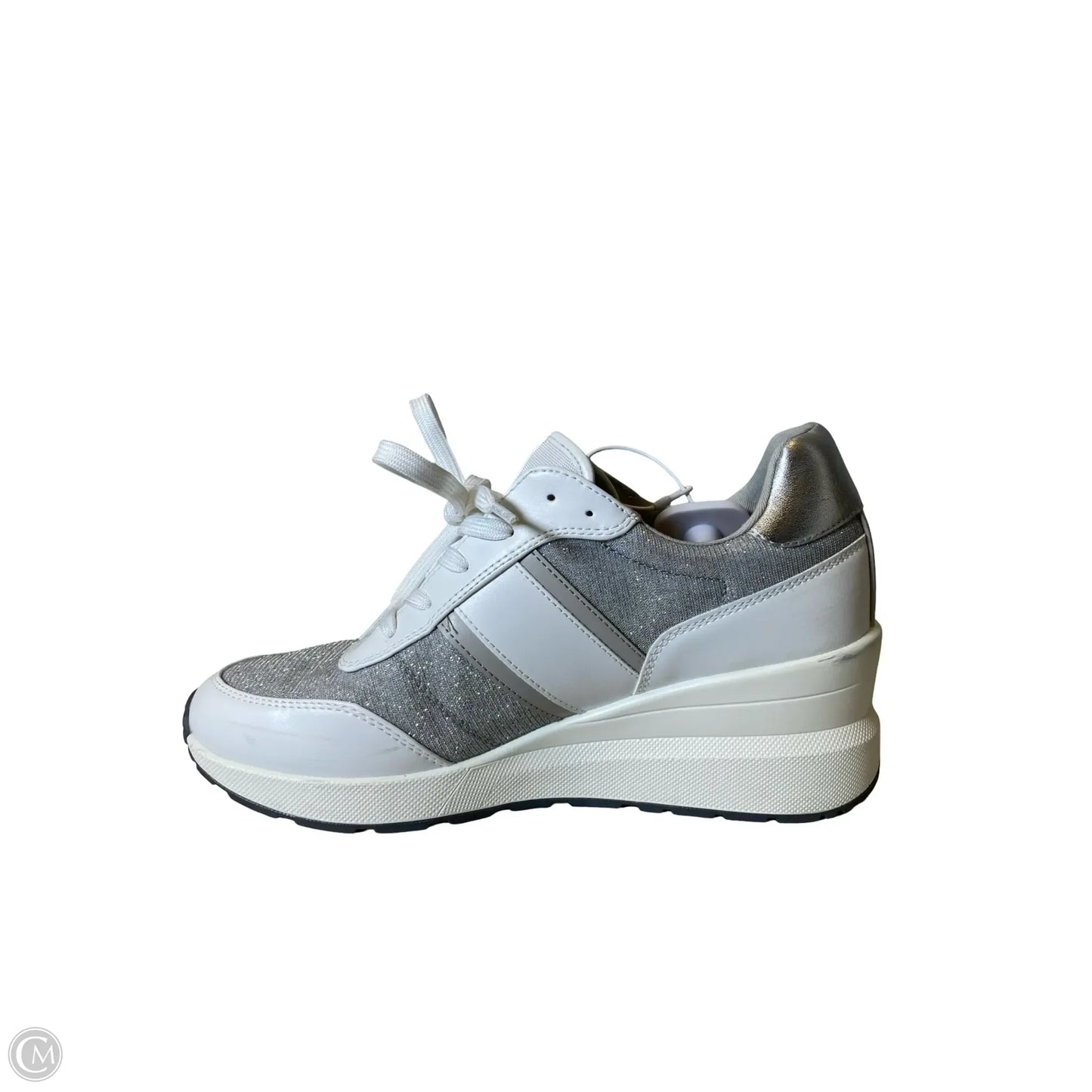 Shoes Designer By Michael Kors In White, Size: 9