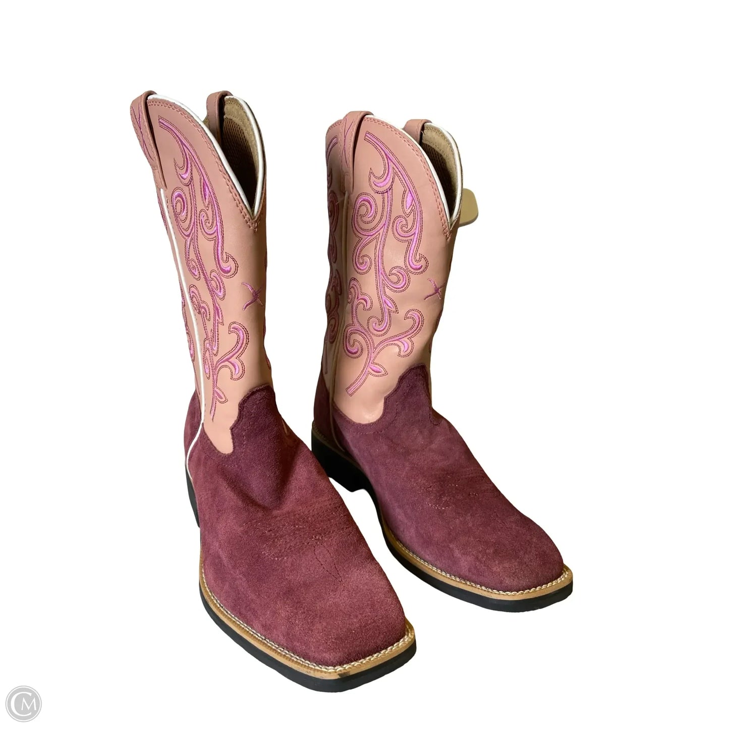 Boots Western By  TWISTED X In Pink & Purple, Size: 9.5
