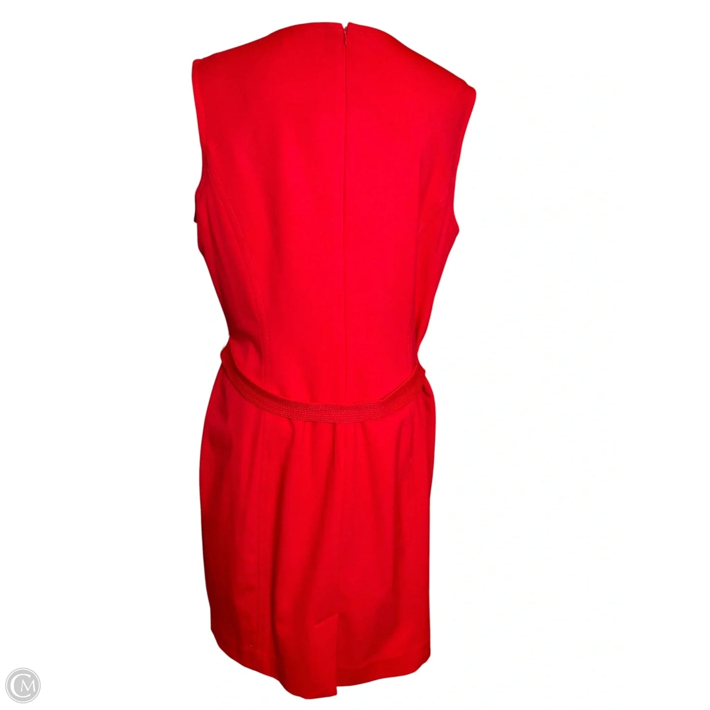 Dress Work By Calvin Klein In Red, Size: 14
