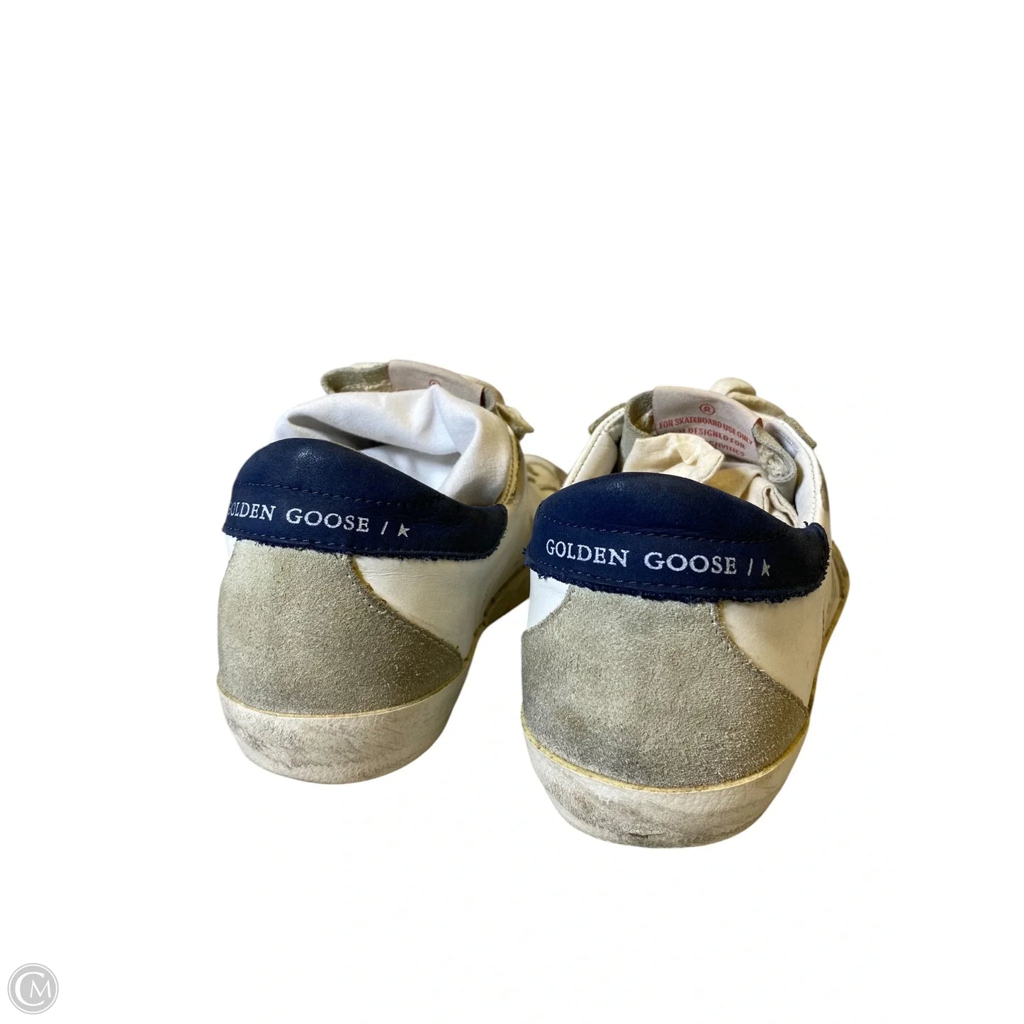 Shoes Luxury Designer By Golden Goose In White, Size: 6.5