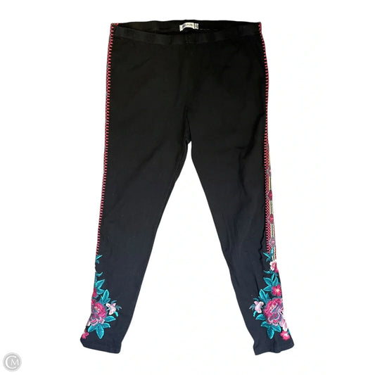 Pants Designer By Johnny Was In Multi-colored, Size: M